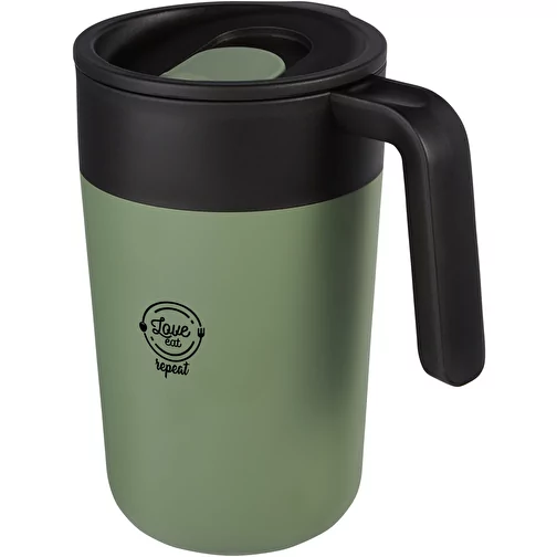 Tasse Nordia de 400 ml recyclée à double paroi, Image 2
