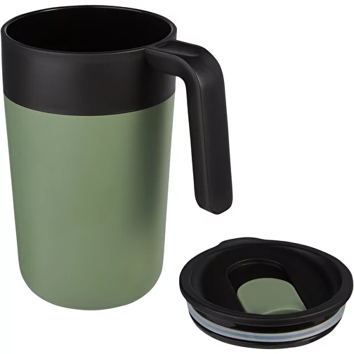 Tasse Nordia de 400 ml recyclée à double paroi, Image 5