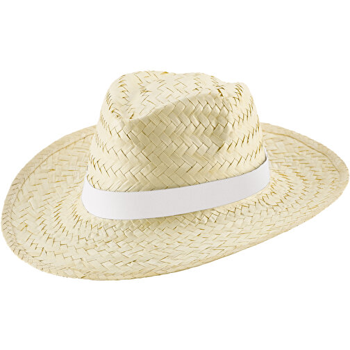 EDWARD RIB. Sombrero de paja natural, Imagen 1