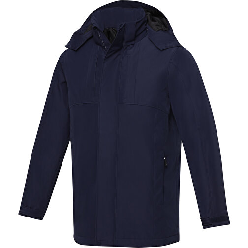 Hardy Isolierter Parka Für Männer , navy, 100% Polyester, 240T Polyester Rohseide 100% Polyester, 205 g/m2, Lining, 210T taffeta  Polyester, 60 g/m2, L, , Bild 1