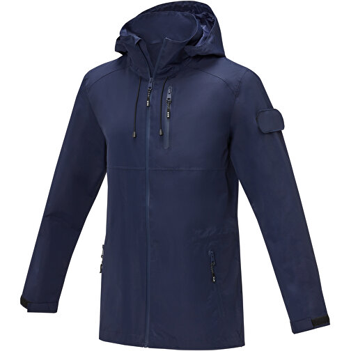 Kai Unisex Leichte GRS Recycelte Circular Jacke , navy, 200T Taslan 100% recyceltes Nylon, GRS-zertifiziert , 130 g/m2, Lining, 210T taffeta 100% recyceltes Nylon, GRS-zertifiziert , 65, XXL, , Bild 1