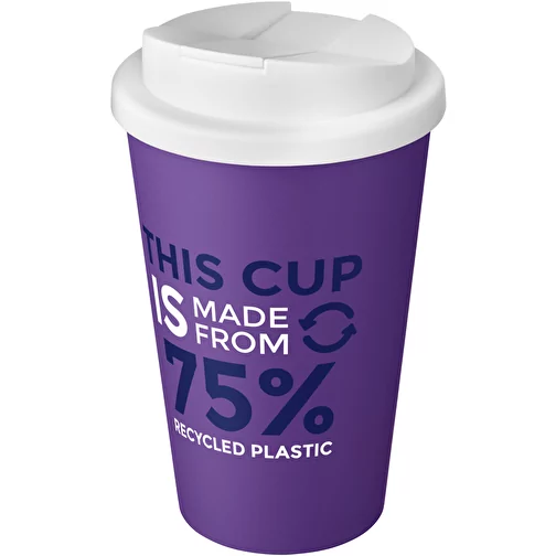 Gobelet Americano® Eco recyclé de 350ml avec couvercle anti-déversement, Image 2