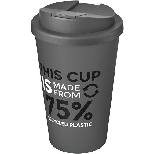 Kubek Americano® Eco z recyklingu o pojemności 350 ml z pokrywą odporną na zalanie, Obraz 2