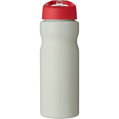 H2O Active® Eco Base 650 Ml Sportflasche Mit Ausgussdeckel , elfenbeinweiss / rot, PCR Kunststoff, 72% PP Kunststoff, 17% SAN Kunststoff, 11% PE Kunststoff, 21,80cm (Höhe), Bild 3