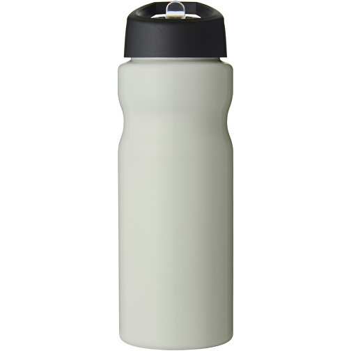H2O Active® Eco Base 650 Ml Sportflasche Mit Ausgussdeckel , elfenbeinweiß / schwarz, PCR Kunststoff, 72% PP Kunststoff, 17% SAN Kunststoff, 11% PE Kunststoff, 21,80cm (Höhe), Bild 3