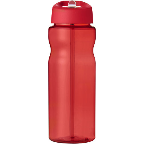 H2O Active® Eco Base 650 Ml Sportflasche Mit Ausgussdeckel , rot, PCR Kunststoff, 72% PP Kunststoff, 17% SAN Kunststoff, 11% PE Kunststoff, 21,80cm (Höhe), Bild 3