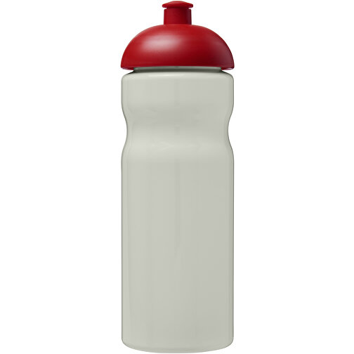 H2O Active® Eco Base 650 Ml Sportflasche Mit Stülpdeckel , elfenbeinweiß / rot, PCR Kunststoff, 90% PP Kunststoff, 10% TPE Kunststoff, 22,30cm (Höhe), Bild 3