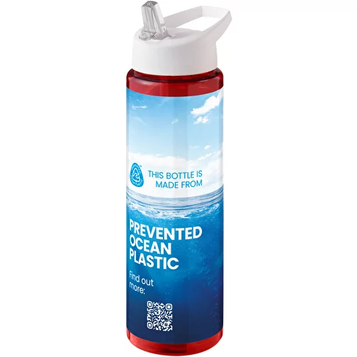 Bouteille de sport H2O Active® Eco Vibe de 850 ml avec couvercle à bec verseur, Image 2