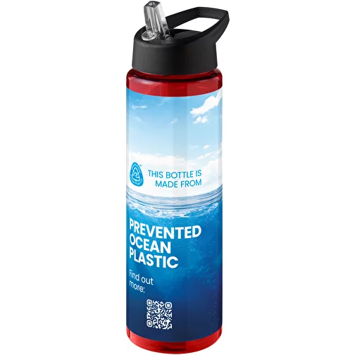 Bouteille de sport H2O Active® Eco Vibe de 850 ml avec couvercle à bec verseur, Image 2
