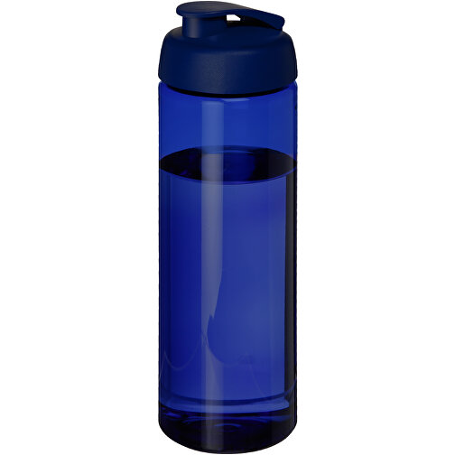 H2O Active® Eco Vibe 850 Ml Sportflasche Mit Klappdeckel , blau / blau, PCR Kunststoff, PP Kunststoff, 24,40cm (Höhe), Bild 1