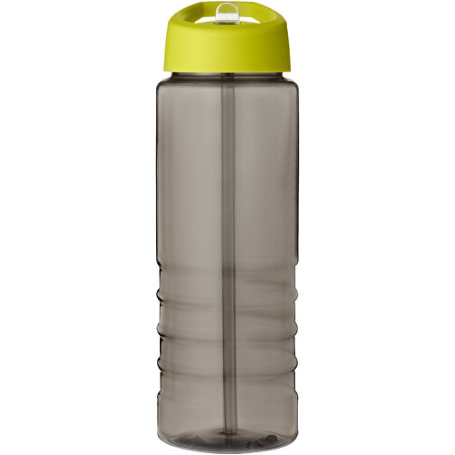 H2O Active® Eco Treble 750 Ml Sportflasche Mit Stülpdeckel , kohle / limone, PCR Kunststoff, 72% PP Kunststoff, 17% SAN Kunststoff, 11% PE Kunststoff, 22,80cm (Höhe), Bild 3