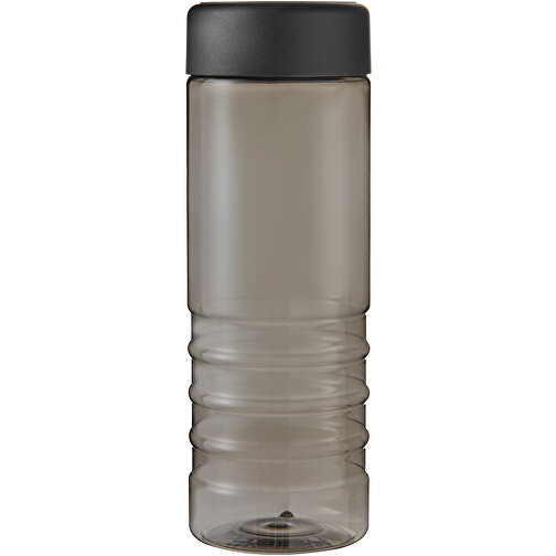 H2O Active® Eco Treble 750 Ml Sportflasche Mit Drehdeckel , kohle / schwarz, PCR Kunststoff, PP Kunststoff, 21,60cm (Höhe), Bild 4