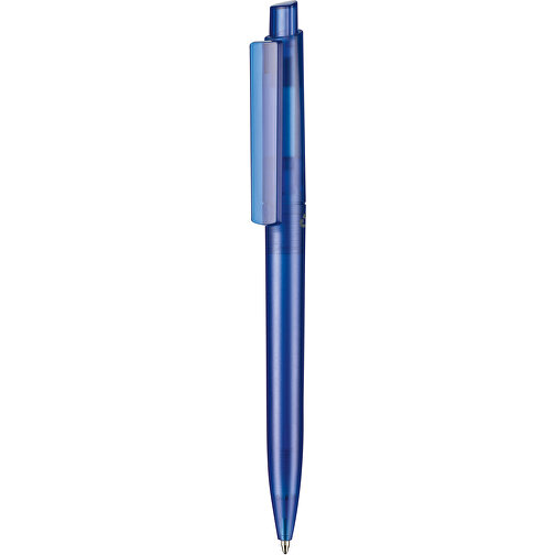 Kugelschreiber CREST RECYCLED ID FROZEN , Ritter-Pen, blau transp. recycled, ABS-Kunststoff, 149,00cm (Länge), Bild 1
