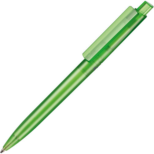 Kugelschreiber CREST RECYCLED ID FROZEN , Ritter-Pen, grün transp. recycled, ABS-Kunststoff, 149,00cm (Länge), Bild 2