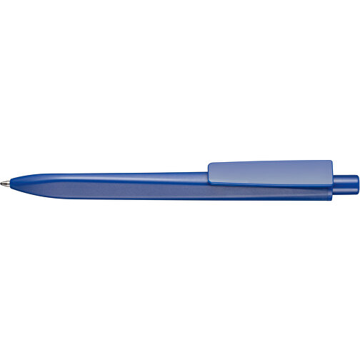 Kugelschreiber RIDGE , Ritter-Pen, azur-blau, ABS-Kunststoff, 141,00cm (Länge), Bild 3