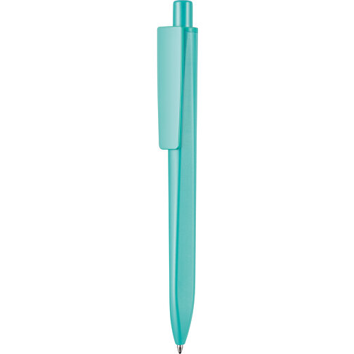 Kugelschreiber RIDGE , Ritter-Pen, türkis PMS, ABS-Kunststoff, 141,00cm (Länge), Bild 1