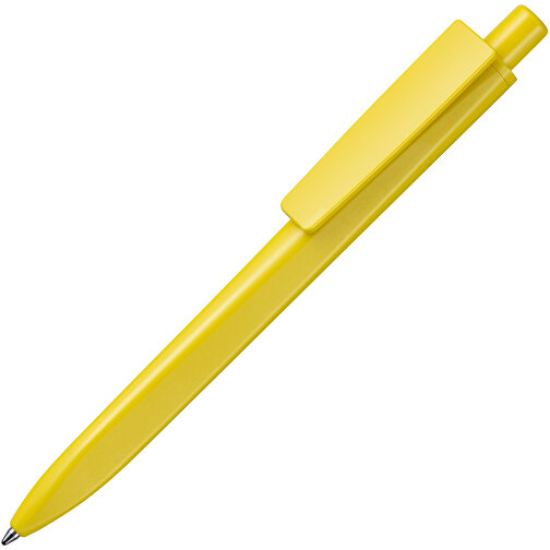 Kugelschreiber RIDGE , Ritter-Pen, zitronen-gelb, ABS-Kunststoff, 141,00cm (Länge), Bild 2