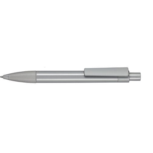 Kugelschreiber SCREEN , Ritter-Pen, stein-grau, ABS-Kunststoff, 145,00cm (Länge), Bild 3