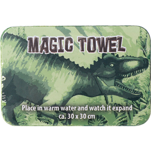 Magisk håndklæde Dinosaur, assorteret, Billede 4