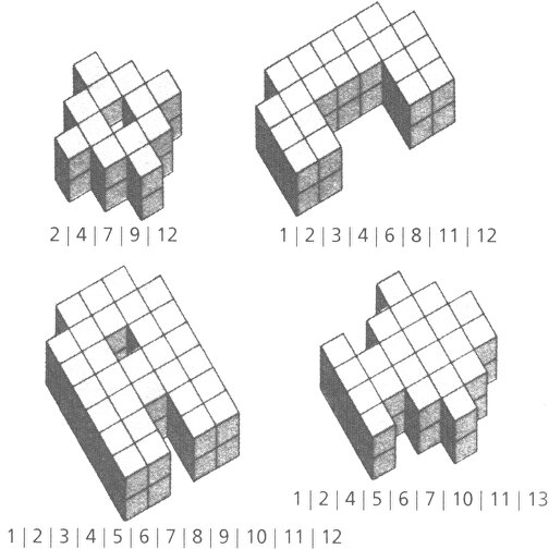 Abraxis Rot, 3D-Würfelpuzzle , , 7,50cm x 7,50cm x 7,50cm (Länge x Höhe x Breite), Bild 4