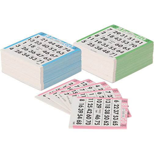 Bingo Block 1-75 (20x25 Blatt) , , 10,00cm x 4,50cm x 10,00cm (Länge x Höhe x Breite), Bild 1
