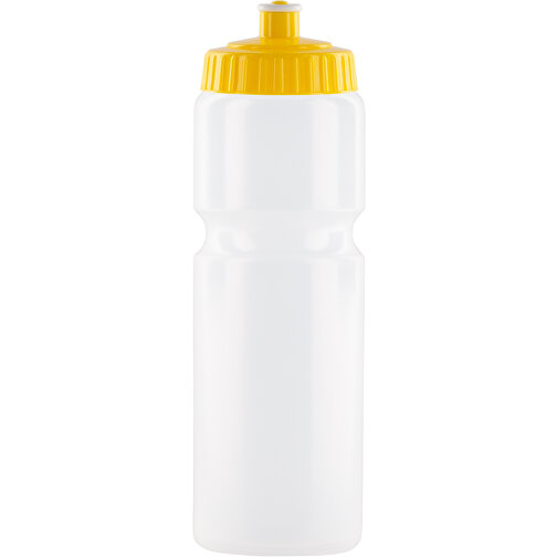 Sportflasche 750ml - Bioplastik , Green&Good, gelb, Biokunststoff, 23,00cm (Höhe), Bild 1
