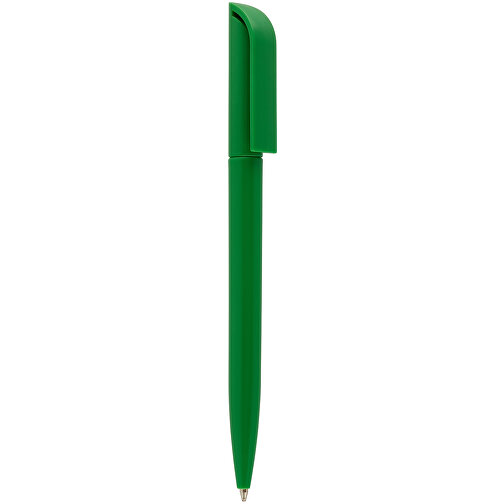 Eclipse Kugelschreiber - Recycelt , Green&Good, grün, recycelter Kunststoff, 13,50cm (Länge), Bild 1