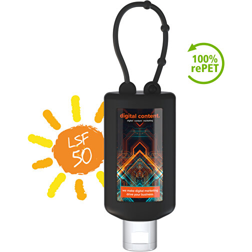 Lait solaire sensible FPS 50, Bumper de 50 ml (noir) Body Label, Image 2