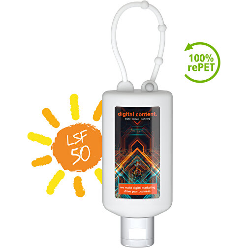 Latte solare SPF 50 (sens.), 50 ml Bumper (frost), Etichetta corpo (R-PET), Immagine 2