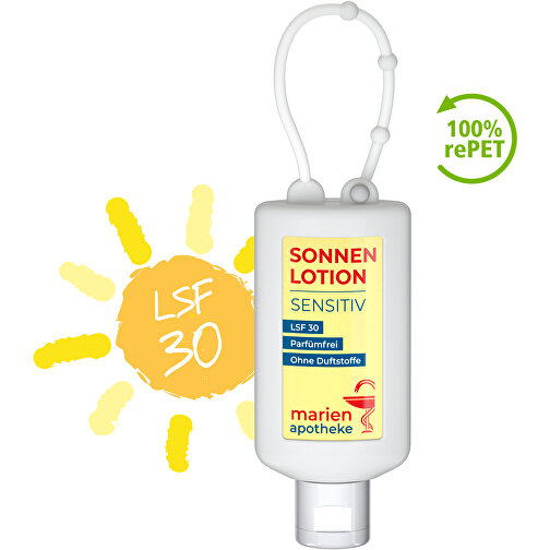 Solmjölk SPF 30 (sens.), 50 ml Bumper (frost), Body Label (R-PET), Bild 2