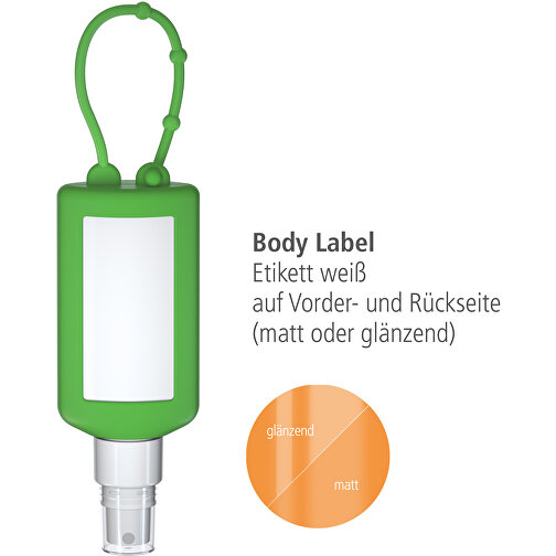 Spray Lavande, 50 ml Bumper vert, Body Label (R-PET), Image 3
