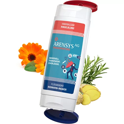 DuoPack Balsamo per le mani 1 + Sapone liquido 2 (2 x 50 ml), Immagine 1
