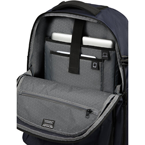 Samsonite-Roader-Laptop Backpack/WH 55/20 , Samsonite, dark blue, 100% RECYCLED PET POLYESTER, 55,00cm x 22,00cm x 39,00cm (Länge x Höhe x Breite), Bild 5