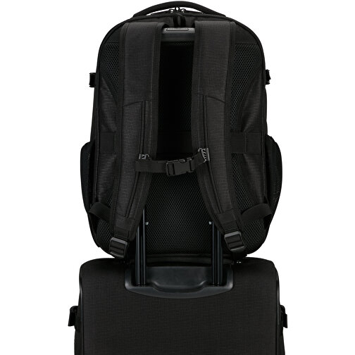 Samsonite-Roader-Laptop Backpack M , Samsonite, deep black, 100% RECYCLED PET POLYESTER, 44,00cm x 23,00cm x 33,00cm (Länge x Höhe x Breite), Bild 6