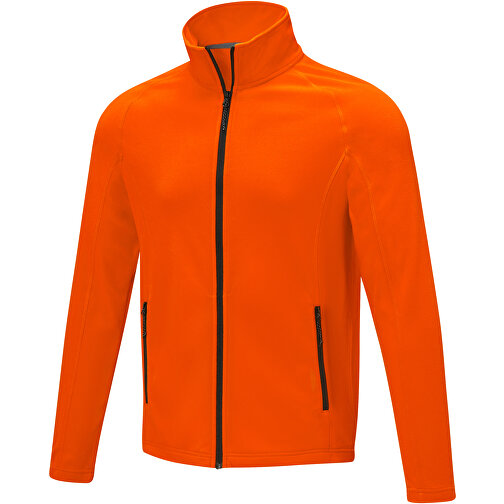 Zelus Fleecejacke Für Herren , orange, Microfleece 100% Polyester, 140 g/m2, XXL, , Bild 1