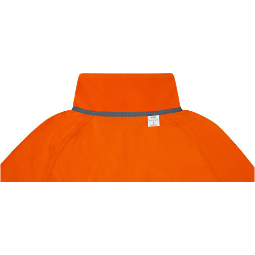 Zelus Fleecejacke Für Herren , orange, Microfleece 100% Polyester, 140 g/m2, XXL, , Bild 5