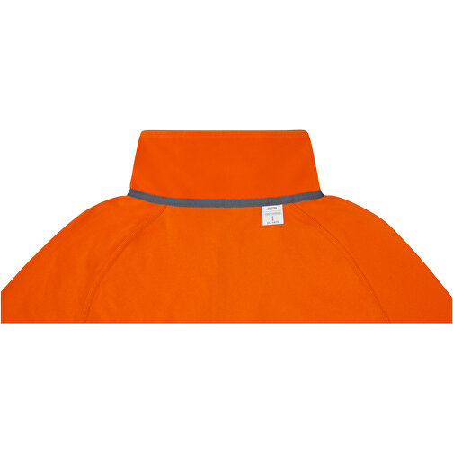 Zelus Fleecejacke Für Herren , orange, Microfleece 100% Polyester, 140 g/m2, 2XL, , Bild 5