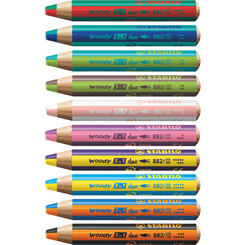 STABILO woody duo coloured pencil zestaw 1 szt, Obraz 2