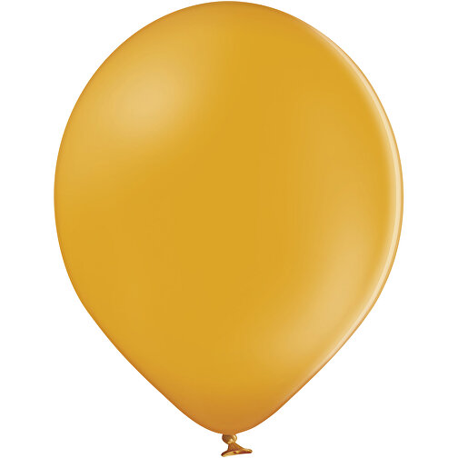 Standardluftballon Ohne Druck , honiggelb, Naturkautschuk, , Bild 1