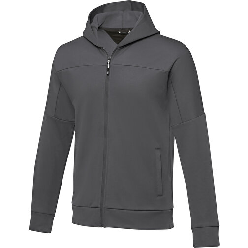 Nubia Performance Kapuzensweatjacke Für Herren , storm grey, Strick 70% Polyester, 30% Sorona®, 245 g/m2, XS, , Bild 1