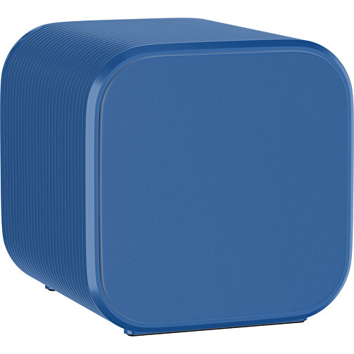 Bluetooth-Lautsprecher Double-Sound , dunkelblau, ABS Kunststoff, 6,00cm x 6,00cm x 6,00cm (Länge x Höhe x Breite), Bild 1