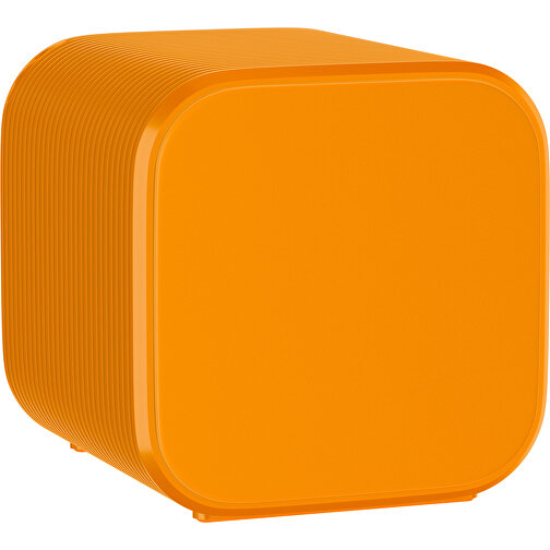 Bluetooth-Lautsprecher Double-Sound , gelborange, ABS Kunststoff, 6,00cm x 6,00cm x 6,00cm (Länge x Höhe x Breite), Bild 1