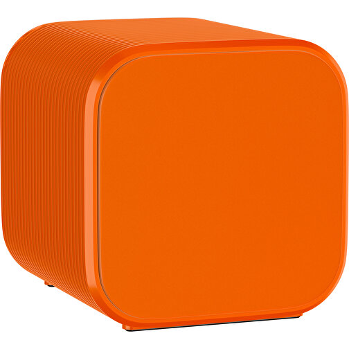 Bluetooth-Lautsprecher Double-Sound , orange, ABS Kunststoff, 6,00cm x 6,00cm x 6,00cm (Länge x Höhe x Breite), Bild 1