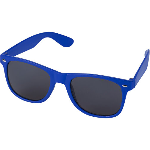Sun Ray Sonnenbrille Aus Recyceltem Kunststoff , royalblau, Recycelter Kunststoff, 14,50cm x 4,90cm (Länge x Breite), Bild 1