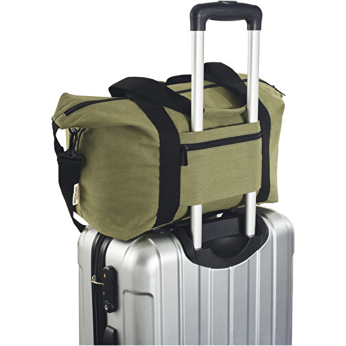 Joey sportowa torba podróżna o pojemności 25 l z płótna z recyklingu z certyfikatem GRS, Obraz 7