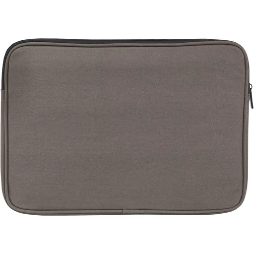Housse pour ordinateur portable Joey de 2 L en toile recyclée GRS 14 pouces, Image 4