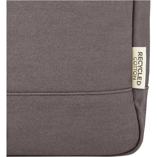 Sac à dos pour ordinateur portable Joey de 15 L en toile recyclée GRS 15 pouces avec dessus enro, Image 8