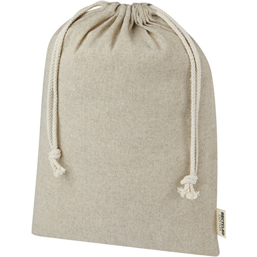 Pheebs torba na prezent z bawełny z recyklingu o gramaturze 150 g/m² i z certyfikatem GRS, duża o, Obraz 1