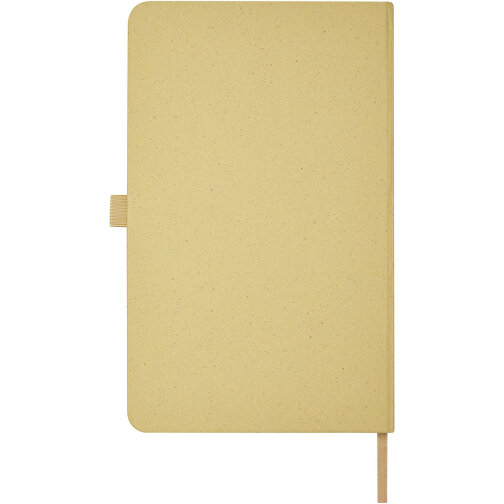 Fabianna Hardcover Notizbuch Aus Crush-Papier , olive, Recyceltes Papier, 21,20cm x 12,80cm (Länge x Breite), Bild 4