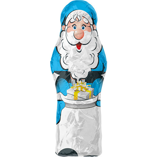 MyBrand Santa Maxi , himmelblau / weiß, Alufolie, 13,00cm x 3,00cm x 5,00cm (Länge x Höhe x Breite), Bild 1